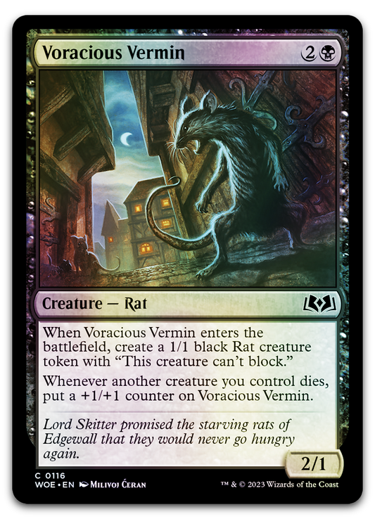 Voracious Vermin (Wilds of Eldraine)