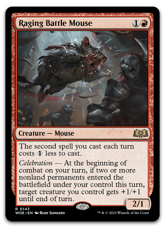Raging Battle Mouse (Wilds of Eldraine)