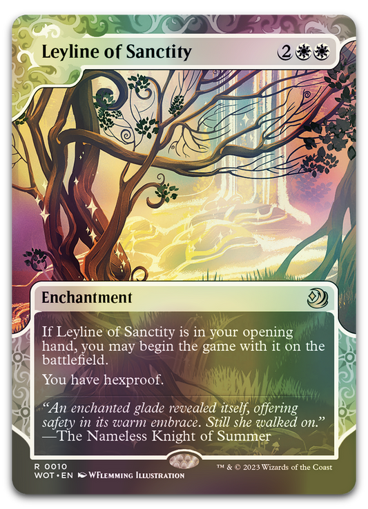 Leyline of Sanctity (Wilds of Eldraine: Enchanting Tales)