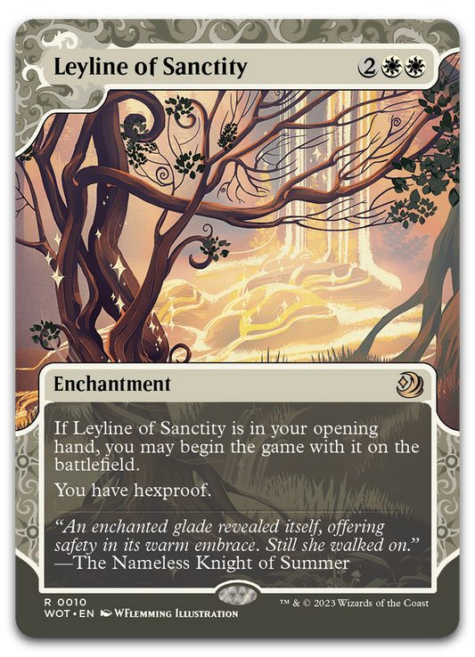 Leyline of Sanctity (Wilds of Eldraine: Enchanting Tales)