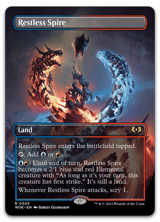 Restless Spire (Borderless) (Wilds of Eldraine)