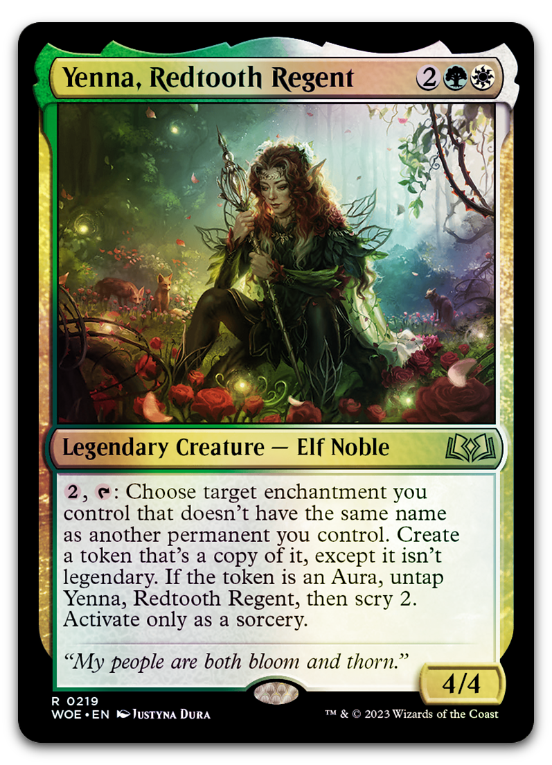 Yenna, Redtooth Regent (Wilds of Eldraine)