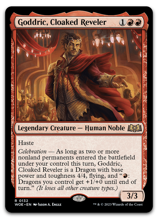 Goddric, Cloaked Reveler (Wilds of Eldraine)