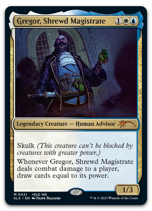 Gregor, Shrewd Magistrate (SLX Cards)