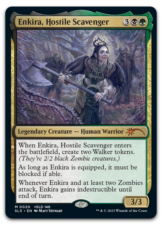 Enkira, Hostile Scavenger (SLX Cards)