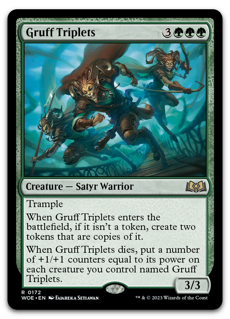 Gruff Triplets (Wilds of Eldraine)