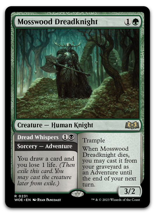 Mosswood Dreadknight (Wilds of Eldraine)