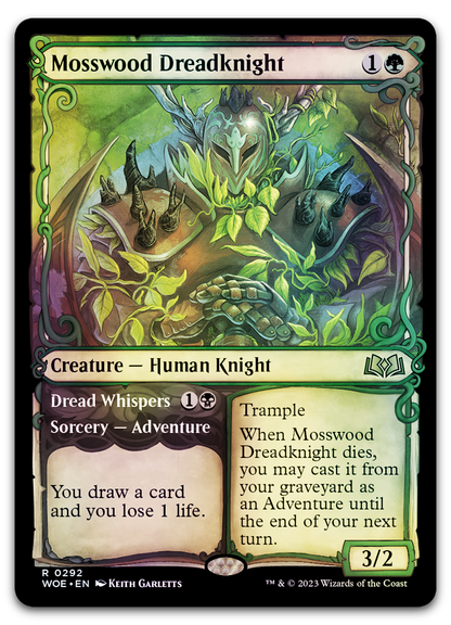 Mosswood Dreadknight (Showcase) (Wilds of Eldraine)