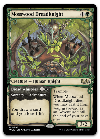 Mosswood Dreadknight (Showcase) (Wilds of Eldraine)