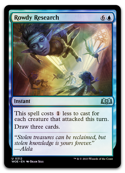 Rowdy Research (Wilds of Eldraine)