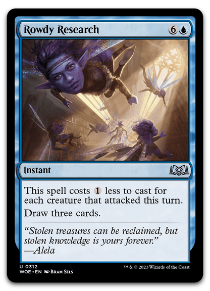 Rowdy Research (Wilds of Eldraine)
