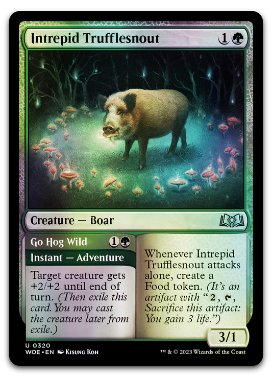 Intrepid Trufflesnout (Wilds of Eldraine)