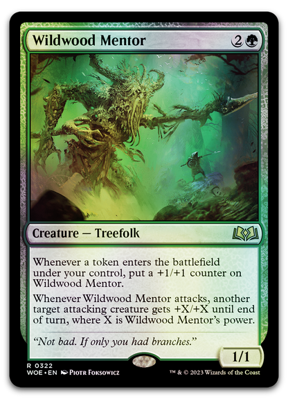 Wildwood Mentor (Wilds of Eldraine)