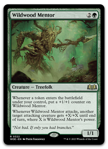 Wildwood Mentor (Wilds of Eldraine)