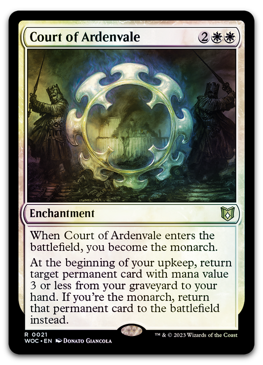 Court of Ardenvale (Commander: Wilds of Eldraine)