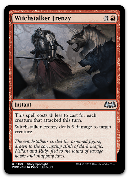 Witchstalker Frenzy (Wilds of Eldraine)