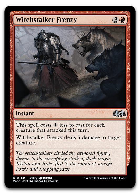Witchstalker Frenzy (Wilds of Eldraine)