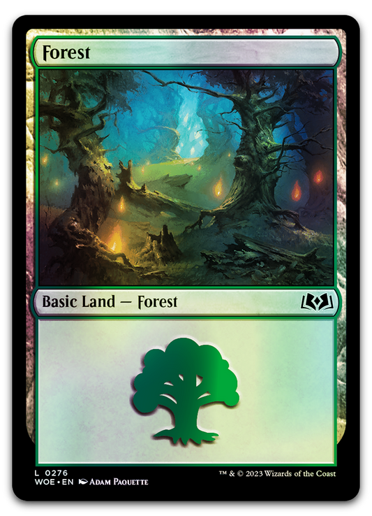 Forest (0276) (Wilds of Eldraine)