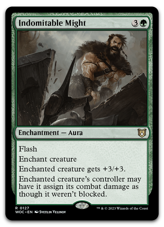 Indomitable Might (Commander: Wilds of Eldraine)