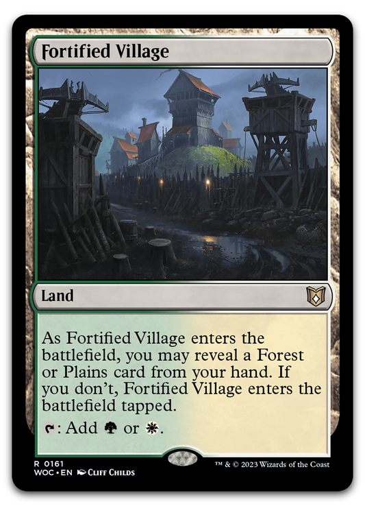 Fortified Village (Commander: Wilds of Eldraine)