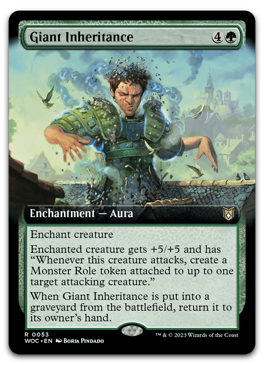 Giant Inheritance (Extended Art) (Commander: Wilds of Eldraine)