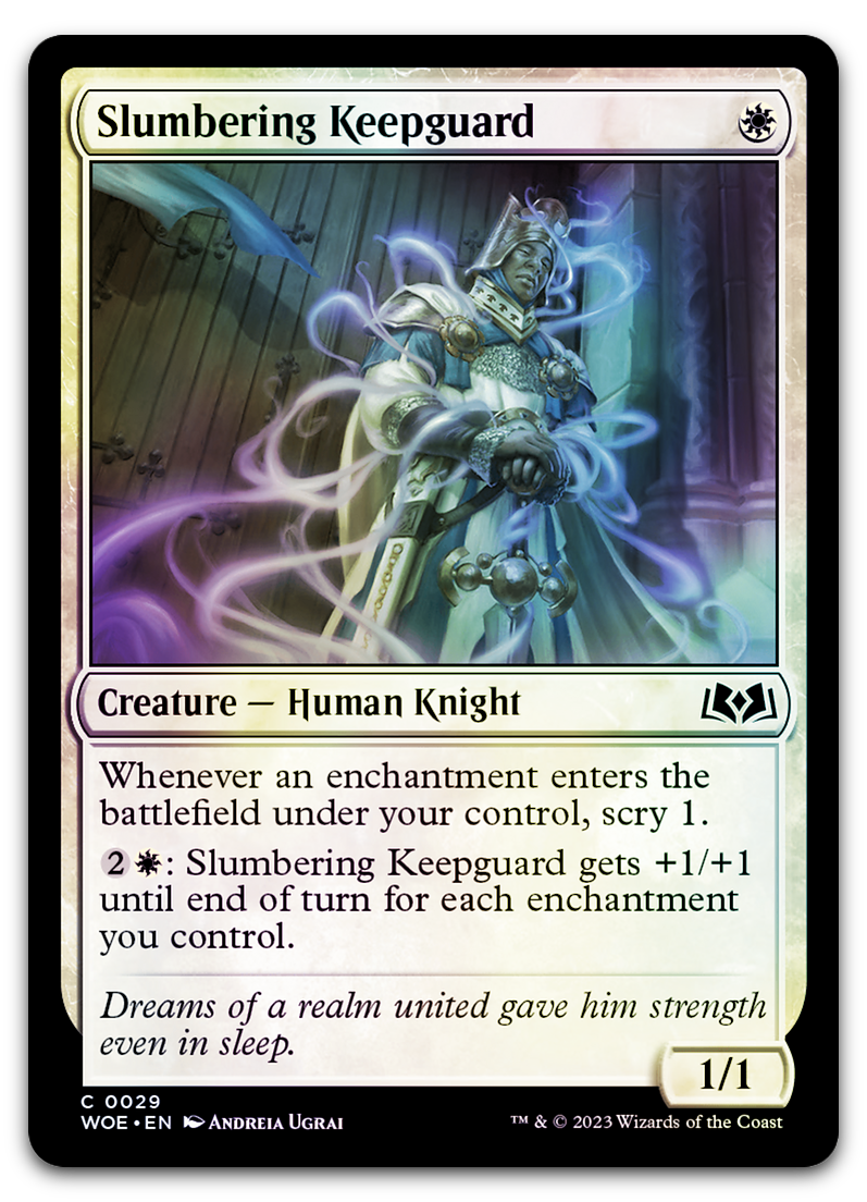 Slumbering Keepguard (Wilds of Eldraine)