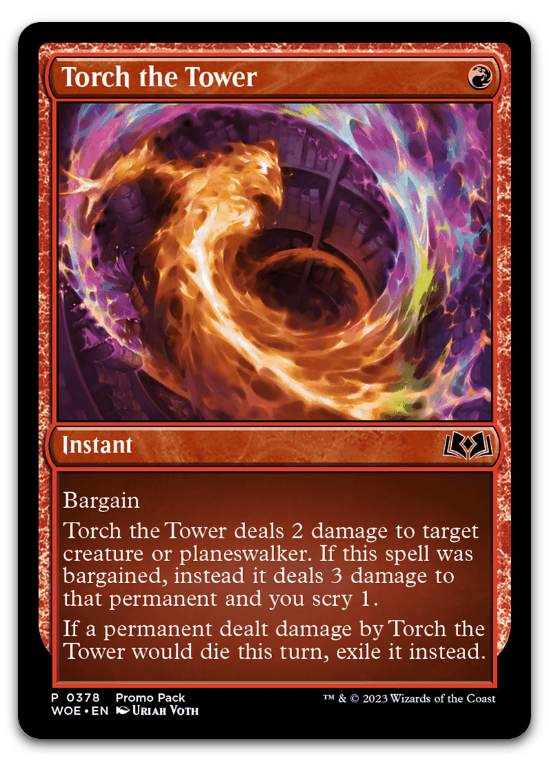 Torch the Tower (Promo Pack: Wilds of Eldraine)