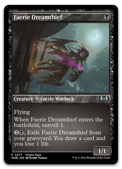 Faerie Dreamthief (Promo Pack: Wilds of Eldraine)
