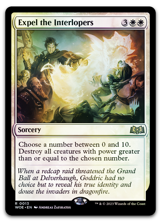 Expel the Interlopers (Promo Pack: Wilds of Eldraine)