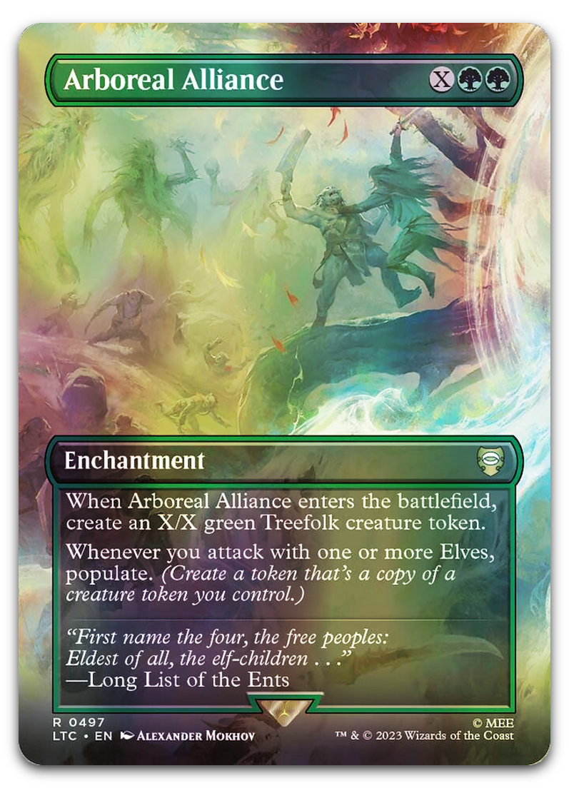 Arboreal Alliance (Borderless) (Commander: The Lord of the Rings: Tales of Middle-earth)