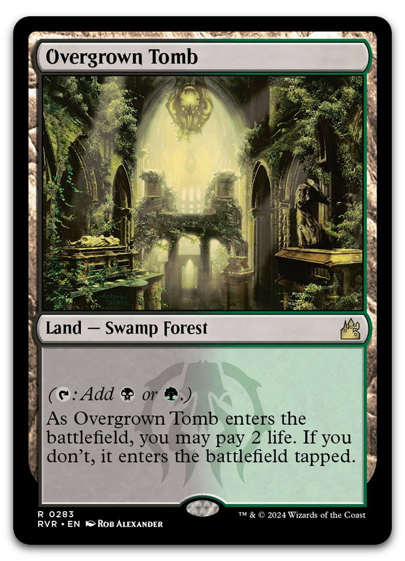 Overgrown Tomb (Ravnica Remastered)
