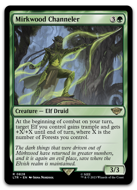 Mirkwood Channeler (Universes Beyond: The Lord of the Rings: Tales of Middle-earth)