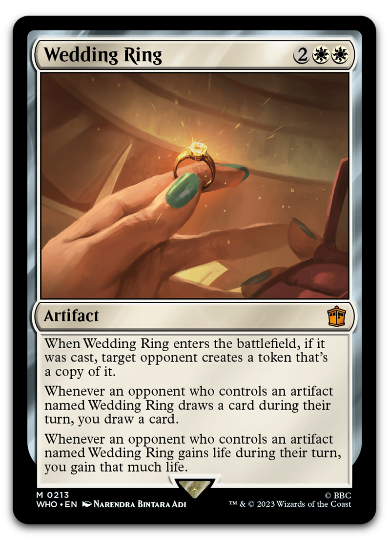 Wedding Ring (Universes Beyond: Doctor Who)