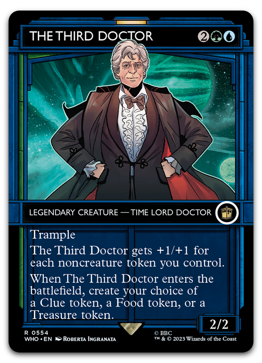 The Third Doctor (Showcase) (Universes Beyond: Doctor Who)