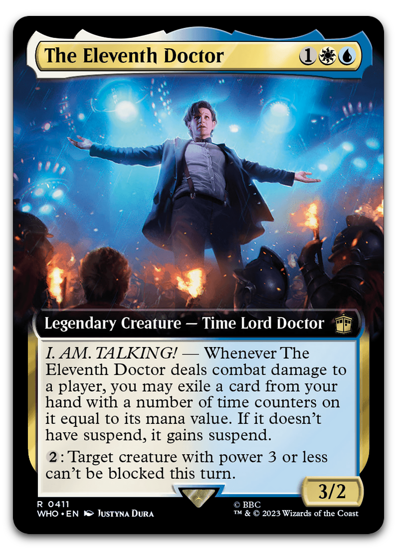 The Eleventh Doctor (Extended Art) (Universes Beyond: Doctor Who)