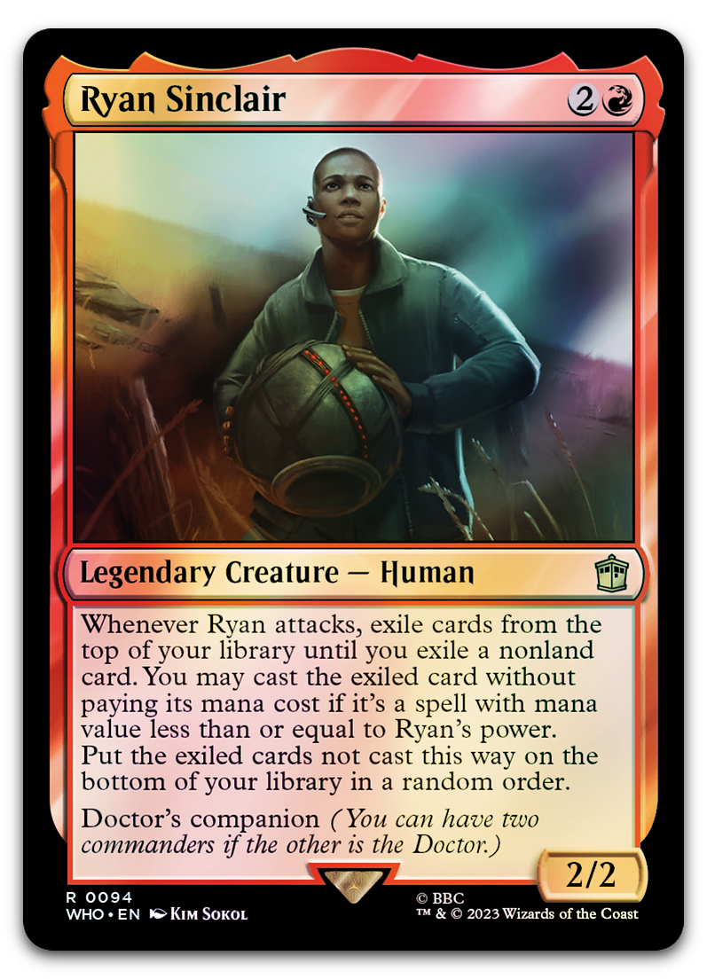 Ryan Sinclair (Universes Beyond: Doctor Who)