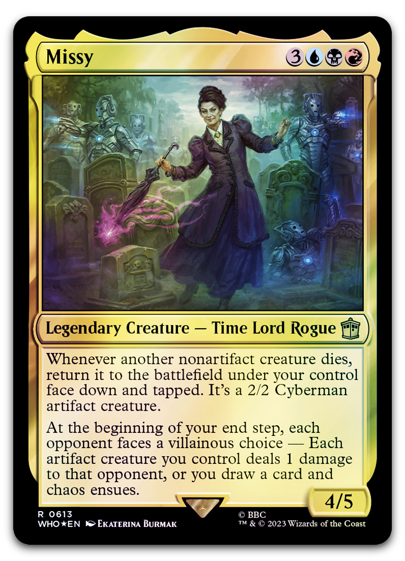 Missy (Surge Foil) (Universes Beyond: Doctor Who)