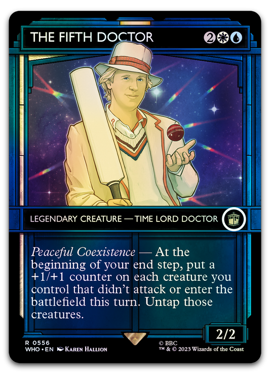 The Fifth Doctor (Showcase) (Universes Beyond: Doctor Who)