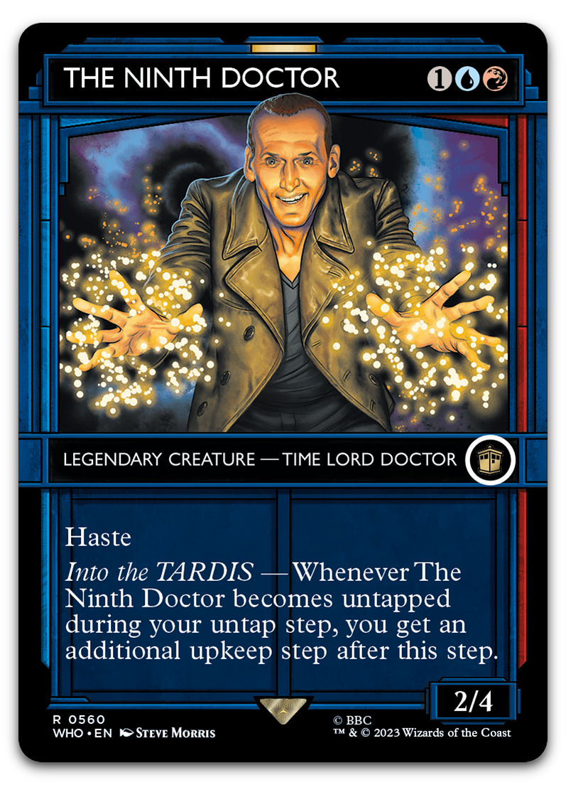 The Ninth Doctor (Showcase) (Universes Beyond: Doctor Who)