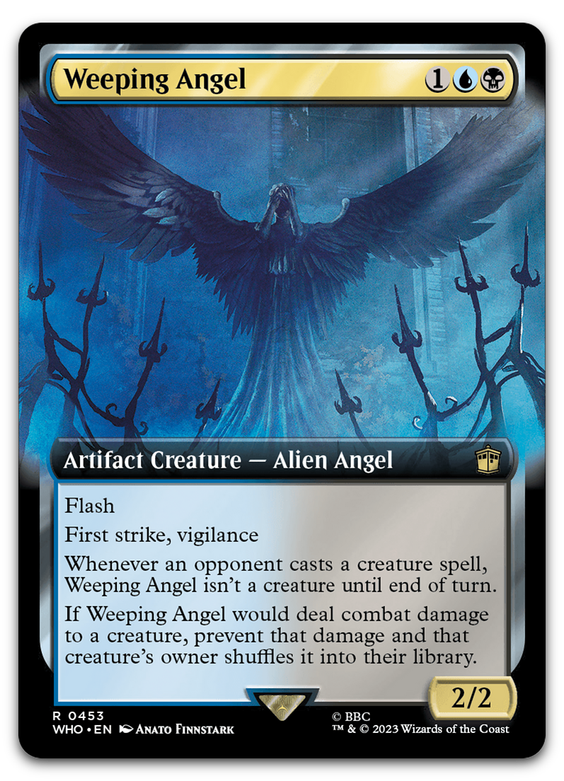 Weeping Angel (Extended Art) (Universes Beyond: Doctor Who)