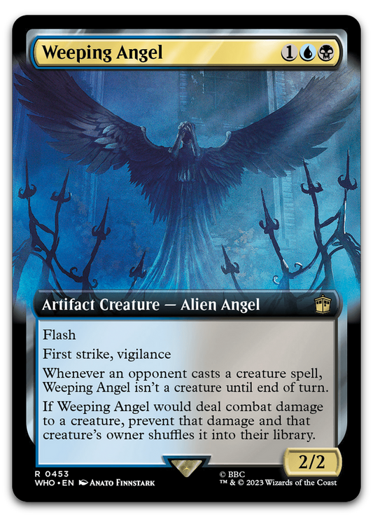 Weeping Angel (Extended Art) (Universes Beyond: Doctor Who)