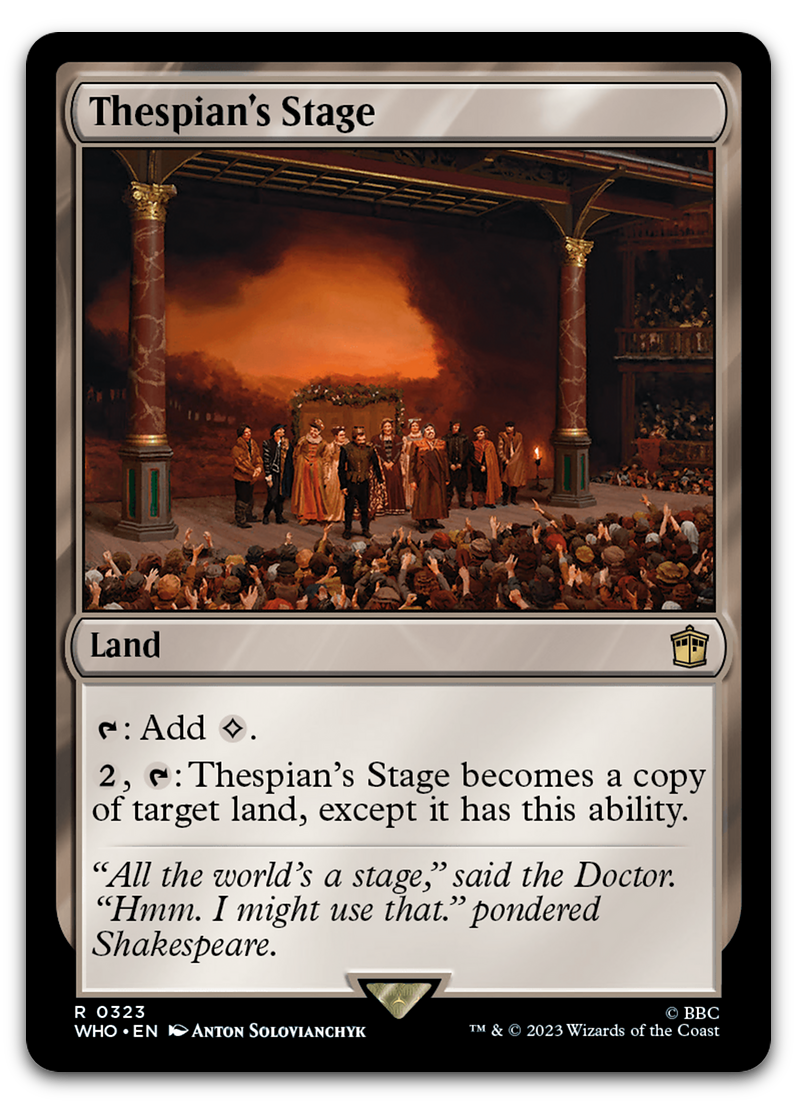 Thespian's Stage (Universes Beyond: Doctor Who)