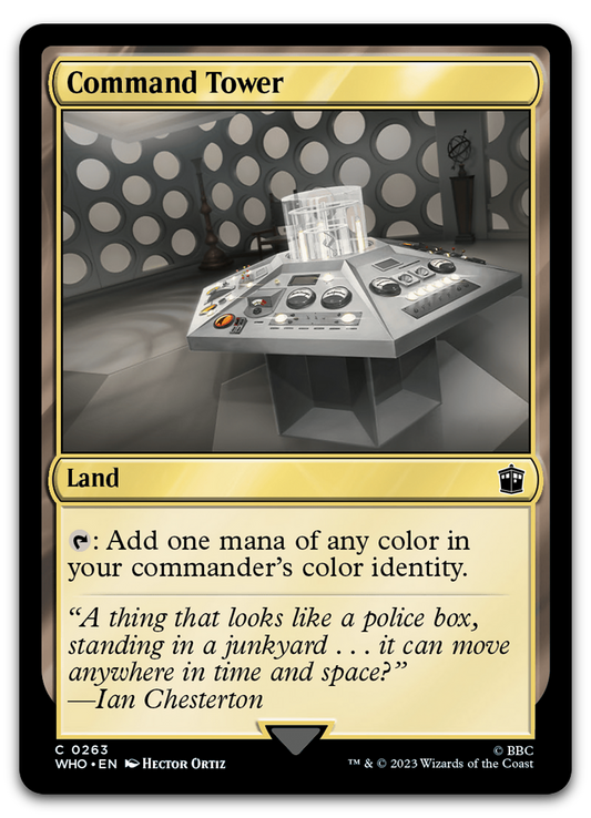Command Tower (0263) (Universes Beyond: Doctor Who)