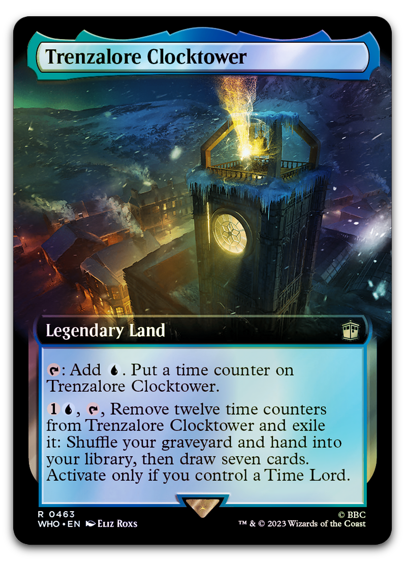 Trenzalore Clocktower (Extended Art) (Universes Beyond: Doctor Who)