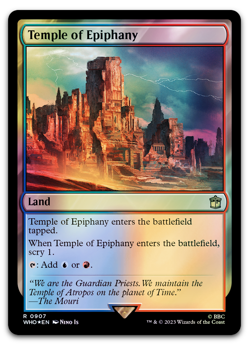 Temple of Epiphany (Surge Foil) (Universes Beyond: Doctor Who)