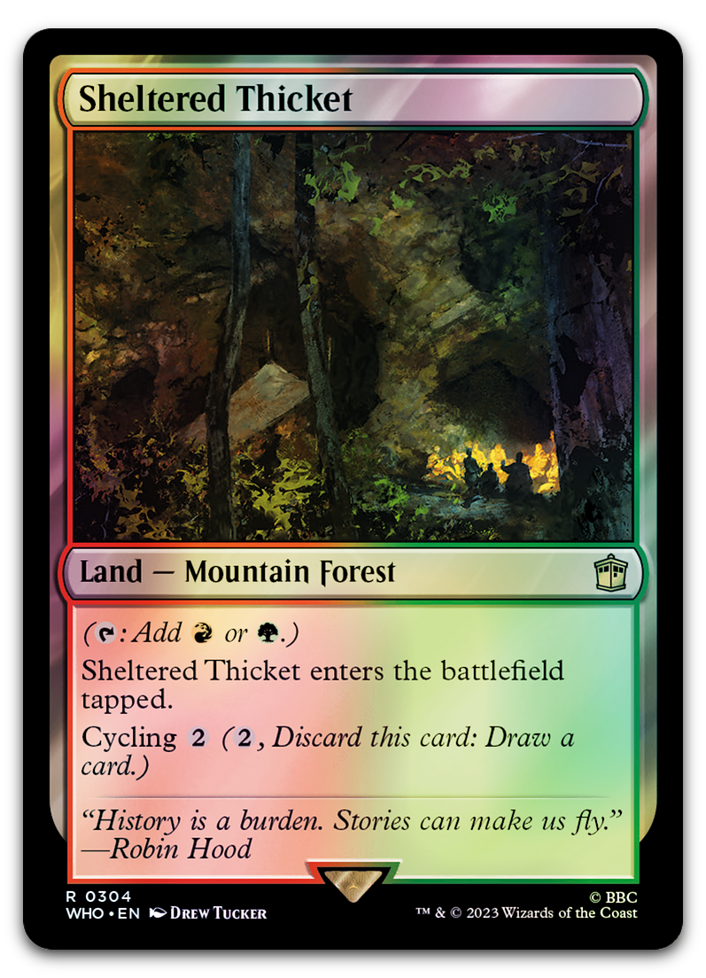 Sheltered Thicket (Universes Beyond: Doctor Who)