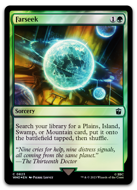Farseek (Surge Foil) (Universes Beyond: Doctor Who)