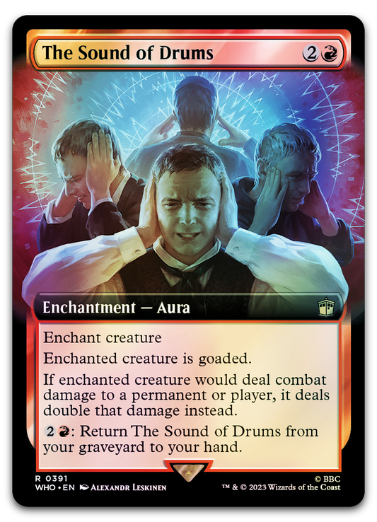 The Sound of Drums (Extended Art) (Universes Beyond: Doctor Who)