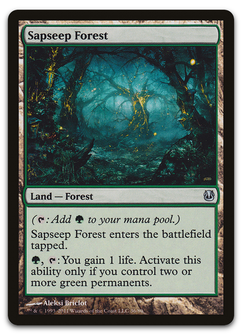 Sapseep Forest (Duel Decks: Ajani vs. Nicol Bolas)