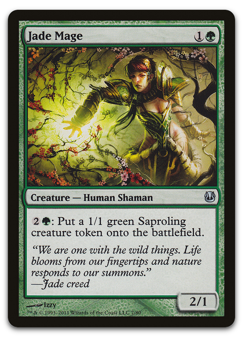 Jade Mage (Duel Decks: Ajani vs. Nicol Bolas)